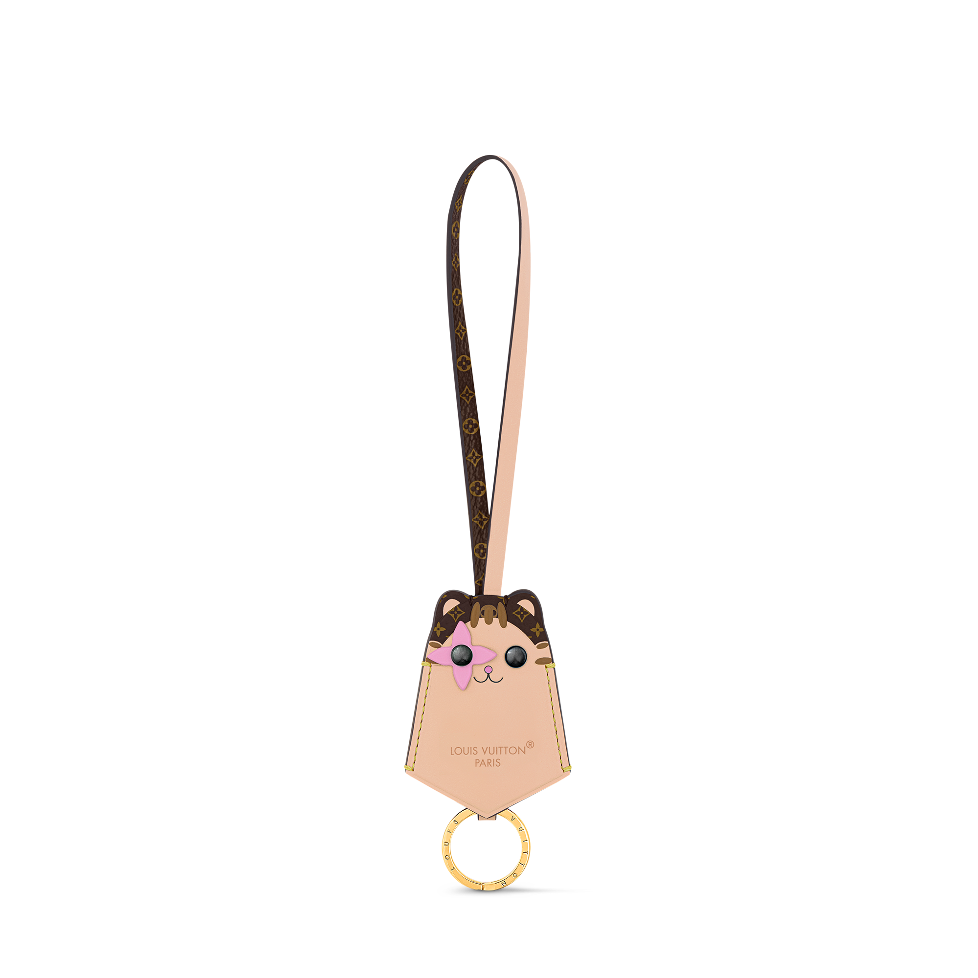 LV Cat Bag Charm . - Luxury Accessories - M02342 Beige | LOUIS